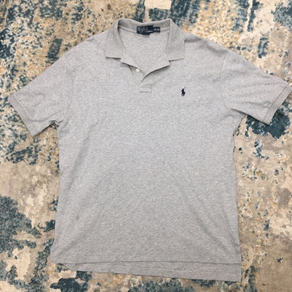 Polo Ralph Lauren Men’s Short Sleeve Polo Shirt Gray size XL - Picture 4 of 5